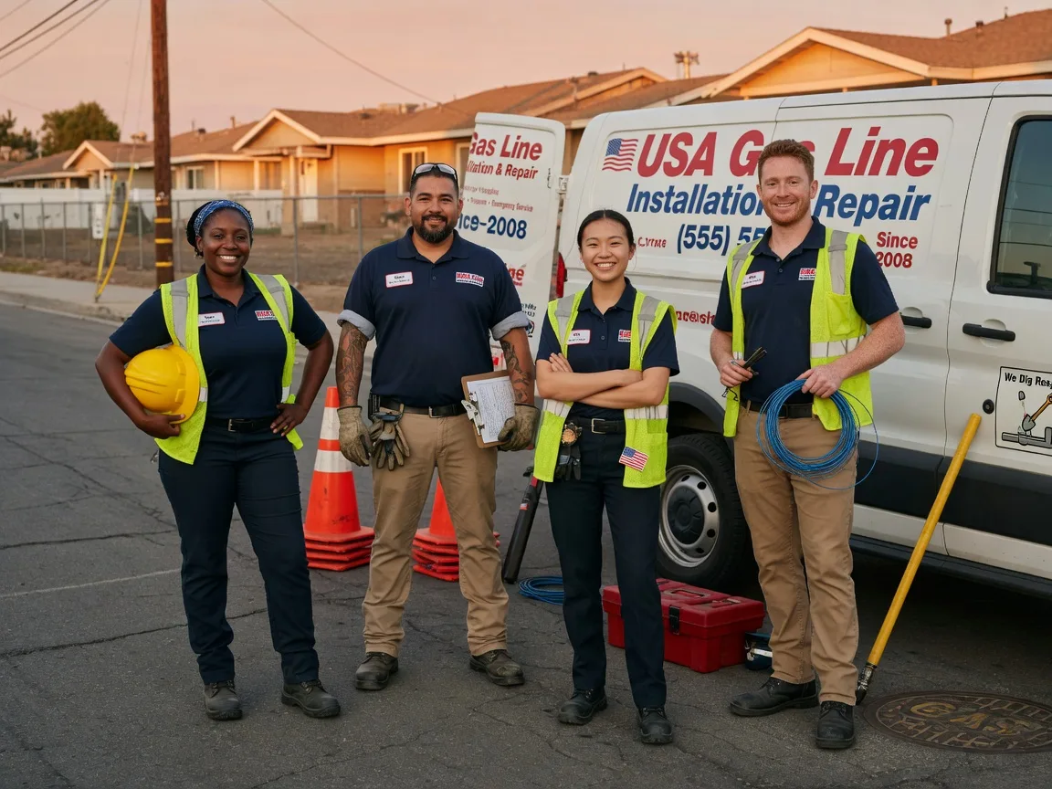 Gas Line Installation company in Maida, ND